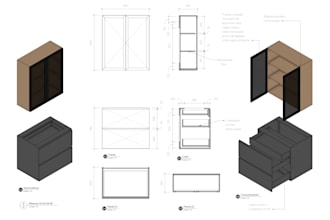 create detailed kitchen cabinet designs ready for fabrication