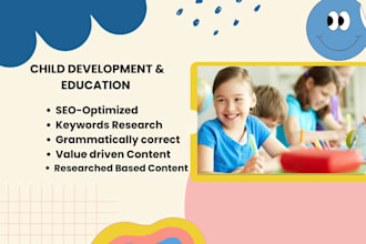 write on parenting, education, autism and child development