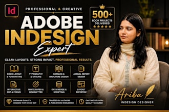 design ebook, report and magazine in adobe indesign