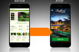 optimize your website to be mobile friendly