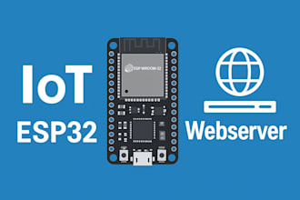 develop custom esp32 iot solutions with web control