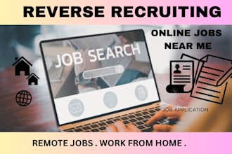 reverse recruit online jobs near me, remote job application work from home