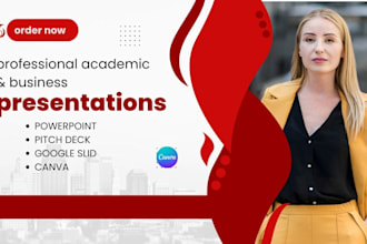 make professional ppt for academic or business presentations