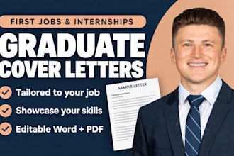 write graduate and entry level cover letters for your first job