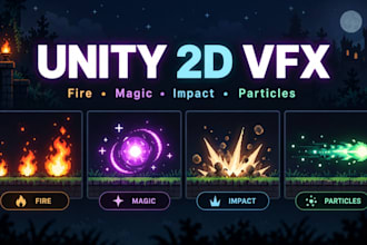 create unity vfx and visual effects