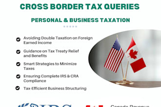help with cross border tax implications across US and canada