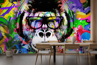 create stunning custom wall art, graffiti designs and murals wallpaper