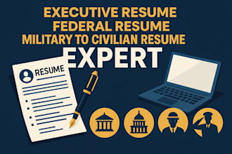 write executive resume federal resume government resume civilian,military resume