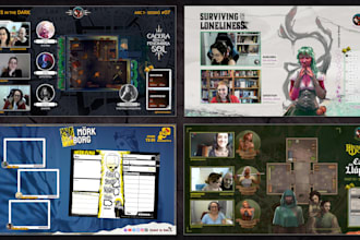 design a professional overlay for your stream