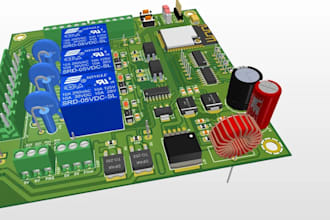 do hardware prototyping, pcb design, schematic, arduino, stm32, esp8266, esp32