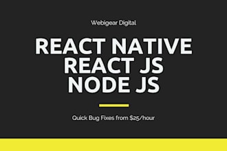 fix react or next js bugs fast and reliably same day delivery