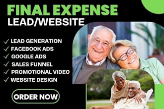 final expense leads burial insurance final expense landing page insurance leads