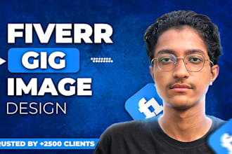 design professional fiverr gig image and gig covers