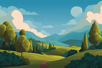 design flat vector illustrations
