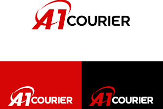 design a professional and modern courier company logo