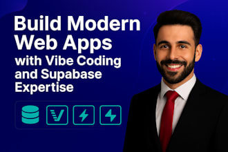 build modern web apps with vibe coding and supabase expertise
