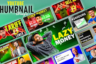 make crypto and finance thumbnails that drive engagement
