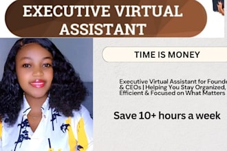 be your professional virtual assistant