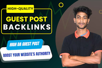 give you high quality guest post backlinks