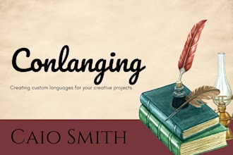 create a conlang personalised to your needs