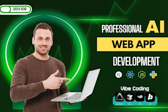 ai web application, software development, full stack website development