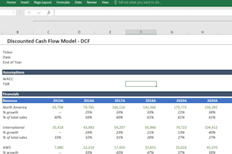 create complex financial models saas, real estate and more