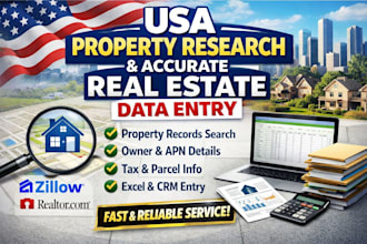 do property research and lead specialist USA