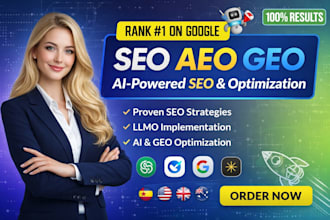 optimize any german website SEO,integrate ai agent services, setup google geo