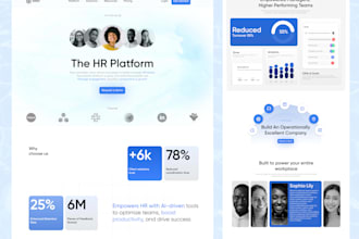 do UI UX design for saas, website, app and dashboards in figma, uiux