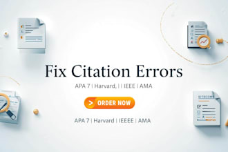 fix citation errors and reference lists in apa 7, harvard, ieee and ama style