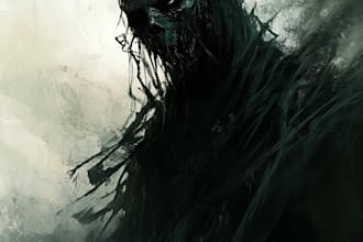 do horror character design