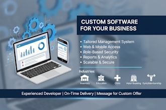 develop custom management software for your business