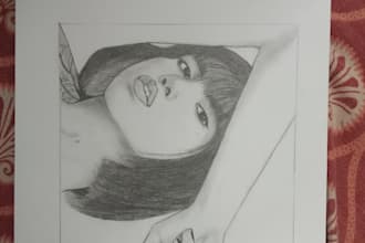 create digital art and custom sketches