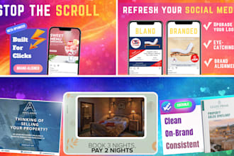 design branded social media posts in canva