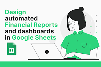 design automated sheet and dashboards in google sheets
