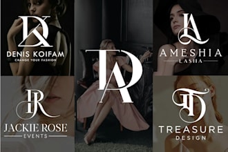 design luxury fashion clothing brand, apparel and boutique fashion logo design