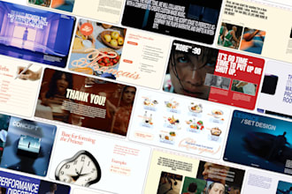 design a creative and modern powerpoint presentation