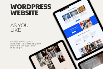do a high converting wordpress website for your business