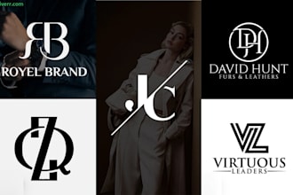 design luxury fashion and clothing brand logo