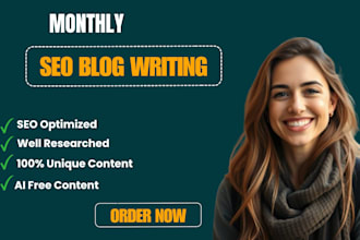 do SEO blog writing as your content writer