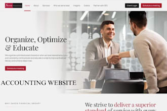 build squarespace bookkeeping website tax preparer tax consultant tax advisor