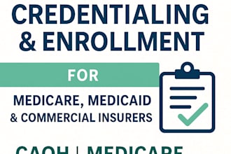 do medical credentialing and insurance enrollment medicare