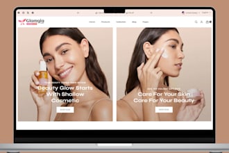 build beauty shopify store skincare shopify skincare store beauty website