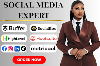 social media manager schedule post on metricool buffer hootsuite social bee