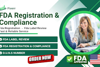do fda cosmetic registration, mocra compliance and US agent services