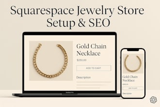 integrate and optimize your squarespace jewelry store