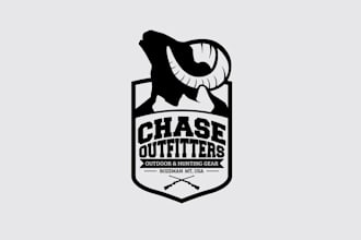 design outstanding hunting and gear store logo