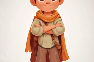 design simple 2d game characters