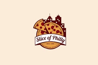 design awesome new philly pizzeria company logo