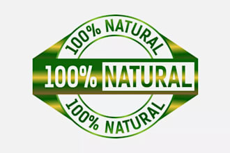 design a professional organic product logo
